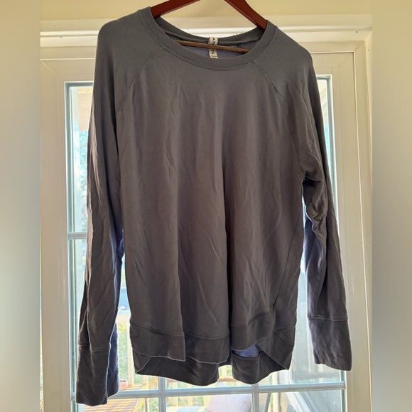 Athleta Purple Balance Soft Sweatshirt - Picture 1 of 5